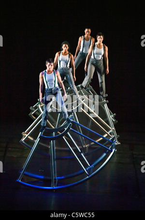 DANCE performance of DIAVOLO at the SUNSET CENTER - CARMEL, CALIFORNIA Stock Photo