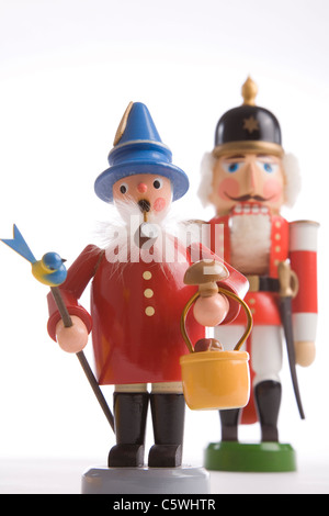 Nutcracker, Incense burner, close up Stock Photo