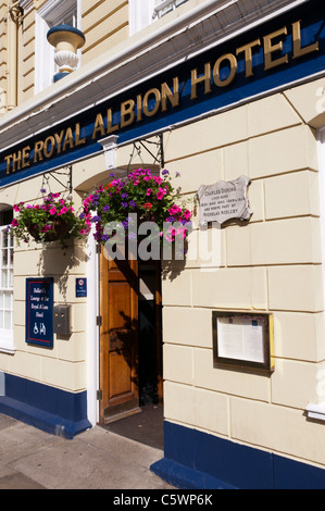 The Royal Albion Hotel in Broadstairs, Kent Stock Photo