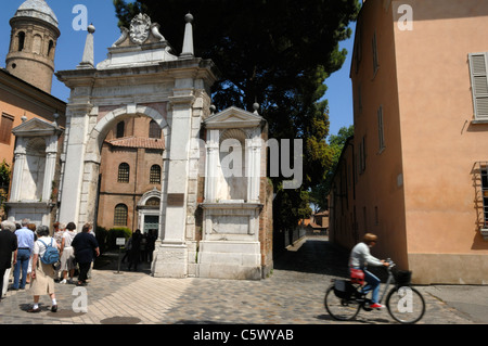 The Basilica di San Vitale in Ravenna Stock Photo