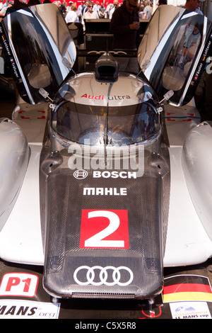 Audi's first attempt at a diesel Le Manns racing car - R10 TDI Stock Photo