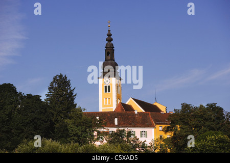 Austria, Steiermark, FÃ¼rstenfeld, Parish church of St. John the Baptist Stock Photo