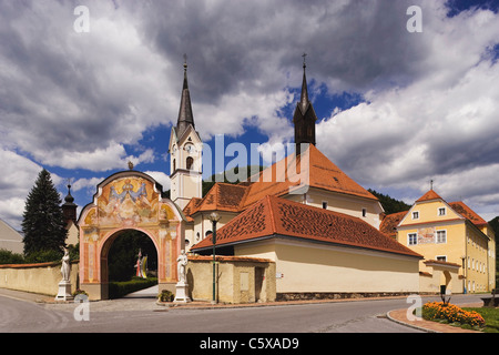 Austria, Steiermark, Maria Lankowitz, Pilgrimage Church Stock Photo