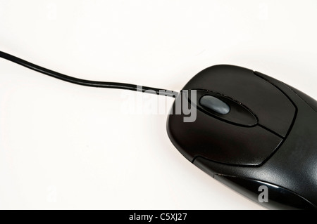 Pc mouse isolated on white background Stock Photo