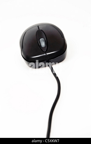 Isolated pc mouse on white Stock Photo