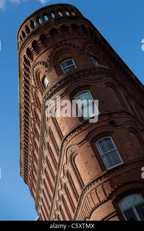 Leeds Bridge House,also known as the Flat Iron. Stock Photo