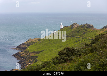 Start Point lighthouse South Devon Stock Photo