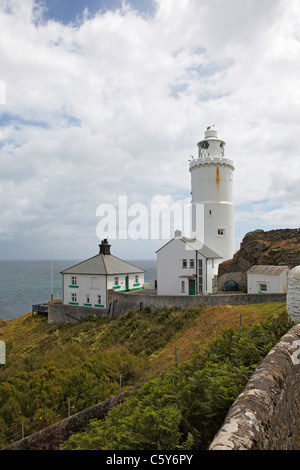 Start Point lighthouse South Devon Stock Photo