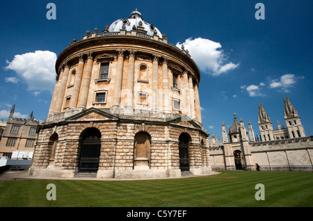 Radcliffe Camera and All Souls college in Oxford, UK. Stock Photo