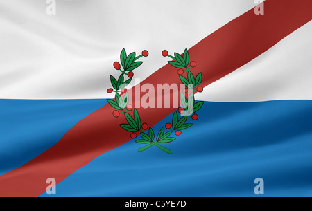 High resolution flag of the argentinean province of La Rioja Stock Photo