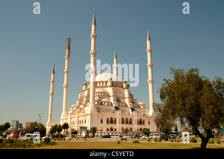 Sabanci Merkiz Cami Mosque Adana Turkey Town City Stock Photo
