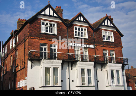 The Bell Hotel on The Quay, Sandwich, Kent, England, United Kingdom Stock Photo