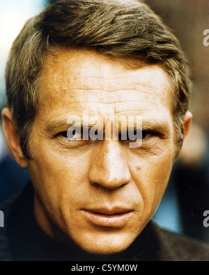 STEVE McQUEEN (1930-1980)  US film actor about 1975 Stock Photo