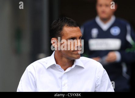 Brighton and Hove Albion football club manager Gus Poyet Stock Photo