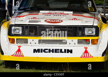 A 1985, Audi S1 E2 Sport Quattro part of a special 40thYears of