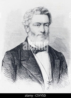 Jules Claude Gabriel Favre, 1809 – 1880. French statesman. Stock Photo