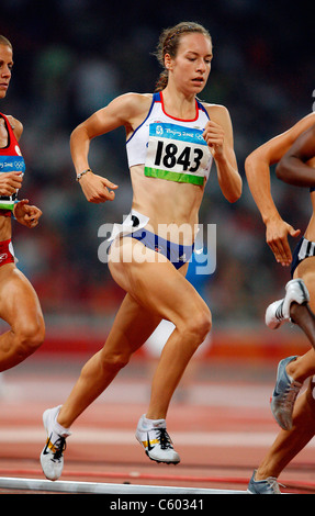 STEPHANIE TWELL GREAT BRITAIN OLYMPIC STADIUM BEIJING CHINA 21 August 2008 Stock Photo