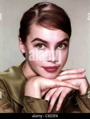 LESLIE CARON  French film actress and dancer about 1960 Stock Photo