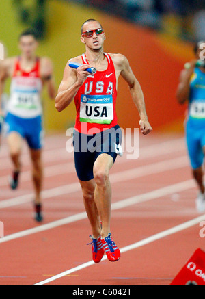 JEREMY WARINER USA OLYMPIC STADIUM BEIJING CHINA 23 August 2008 Stock Photo