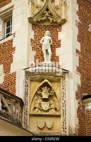 Le Clos Luce manor house Amboise France Stock Photo