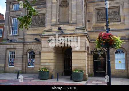 The Guildhall Theatre Market Place Derby UK Stock Photo