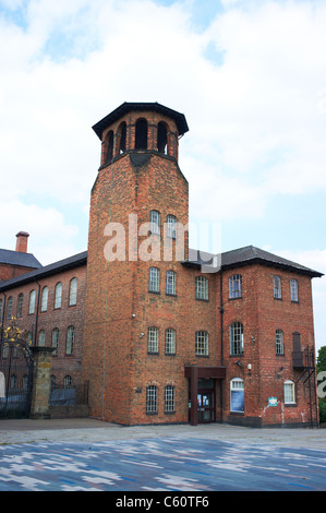 The Old Silk Mill known as the Derby Industrial Museum Derby UK Stock Photo