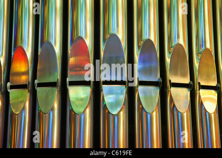 Spain, Barcelona, Sagrada Familia, Organ Stock Photo