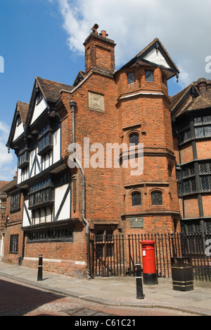 Eastgate House in the High Street Rochester Kent 2011 2010s UK HOMER SYKES Stock Photo