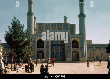 The 15th-century Great Mosque or Masjid-e Jami (Friday Mosque), Herat, Afghanistan, in 1974 Stock Photo