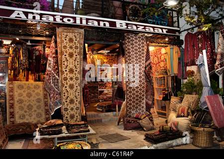 Antaly Turkey Turkish Market Bazaar Carpets Carpet Stock Photo