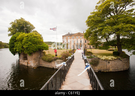 Walton Hall, near Wakefield, Yorkshire, UK, home of Charles Waterton, Stock Photo