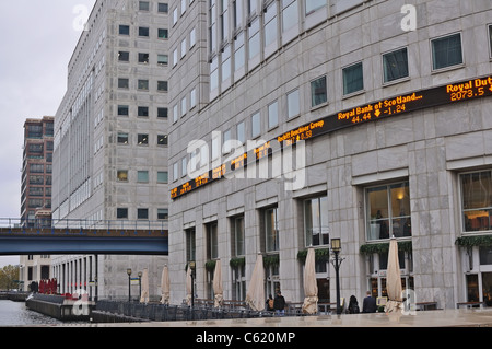 Thomson Reuters building in district 'Canary Wharf', London, UK Stock Photo