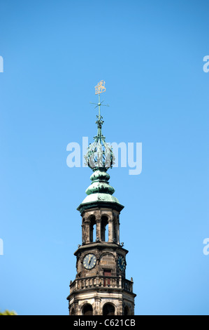 Old Tower Leiden Nederland Netherlands Holland Stock Photo