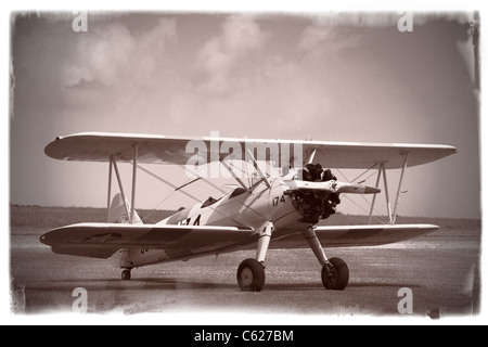 Historic Aircraft at Old Buckenham Air Show, Norfolk, UK Stock Photo