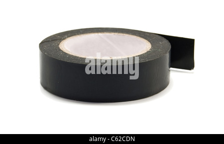 roll of duct tape isolated on a white background. Stock Photo