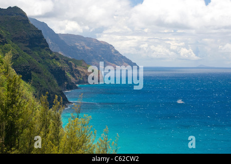 Na Pali Coast, Kauai, Hawaii Stock Photo