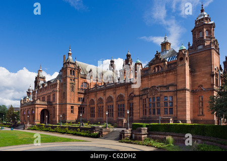 The Kelvingrove Art Gallery and Museum in Glasgow, Scotland, UK