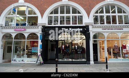 Sales in the Bond Street shops The Kooples, Moda in Pelle and Comptoir Des Cotonniers London W1 England UK   KATHY DEWITT Stock Photo