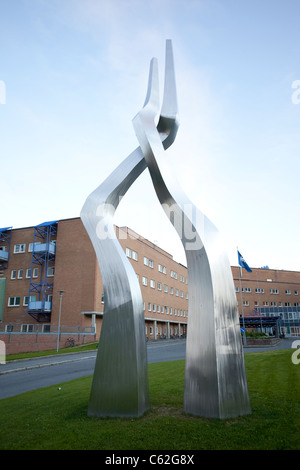 University Hospital of Tromso University Hospital of North Norway Tromso, Norway. Photo:Jeff Gilbert Stock Photo