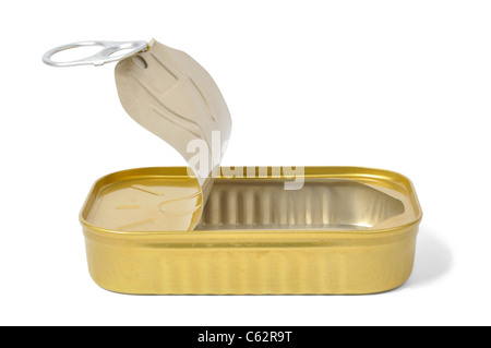 Empty Can Stock Photo