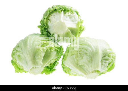 Iceberg Lettuce Stock Photo