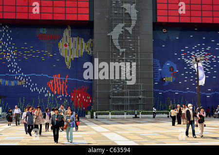 The Osaka Kaiyukan Aquarium, Osaka Japan JP Stock Photo