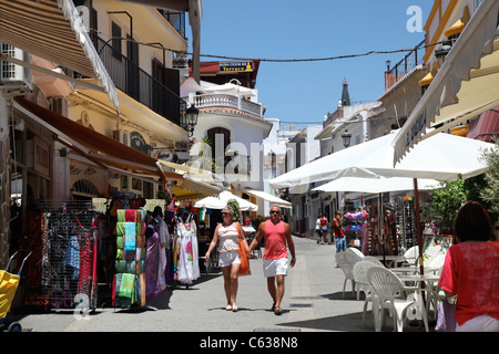 The Village of Nerja. Spain Stock Photo