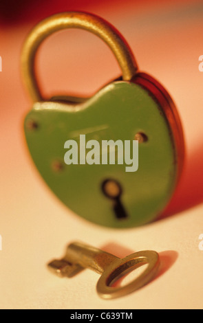 key lock Stock Photo