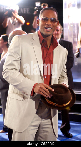 Will Smith at premiere of I, ROBOT July 7, 2004, in Los Angeles, Calif.  (photo by John Hayes/ Everett Collection) Stock Photo