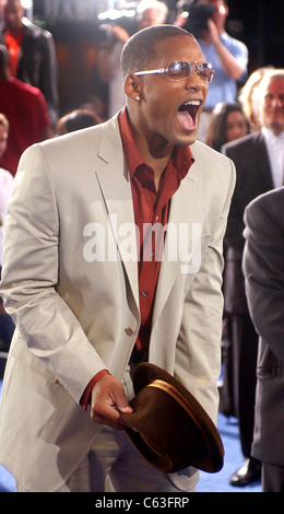 Will Smith at premiere of I, ROBOT July 7, 2004, in Los Angeles, Calif.  (photo by John Hayes/ Everett Collection) Stock Photo