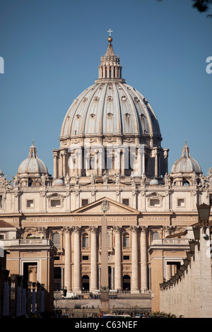 St. Peter's Basilica, Rome, Italy, Europe Stock Photo