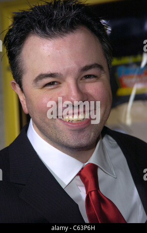 Seth Macfarlane at arrivals for FAMILY GUY's STEWIE GRIFFIN: THE UNTOLD STORY DVD Party, Mann's National Theatre, Los Angeles, CA, September 27, 2005. Photo by: David Longendyke/Everett Collection Stock Photo