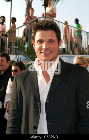 Nick Lachey at arrivals for 2005 MTV Movie Awards, The Shrine Auditorium, Los Angeles, CA, June 04, 2005. Photo by: Tony Gonzalez/Everett Collection Stock Photo