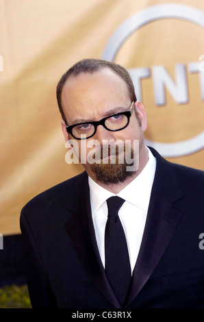 Paul Giamatti in the press room for 11th Annual Screen Actors Guild (SAG) Awards, Shrine Auditorium, Los Angeles, CA, February 05, 2005. Photo by: Michael Germana/Everett Collection Stock Photo